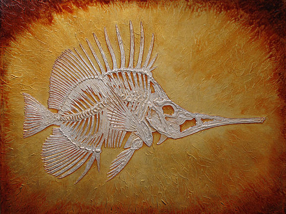 Hawaiian Fish Painting - Fish Study  by Troy Carney