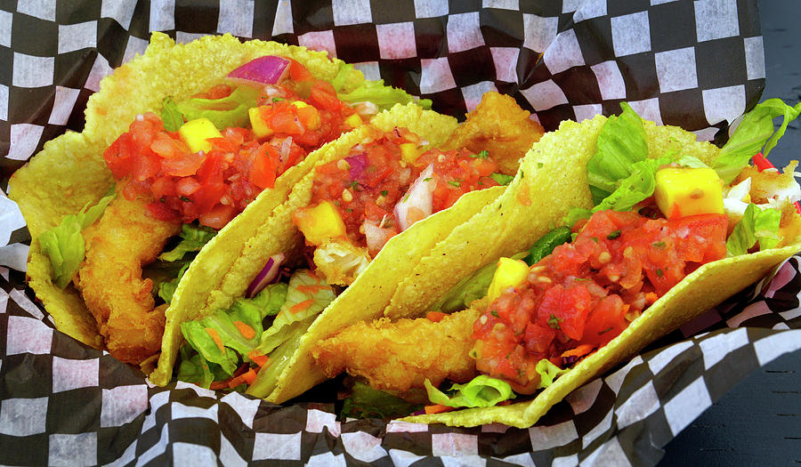 Fish Tacos Photograph by Inge Riis McDonald