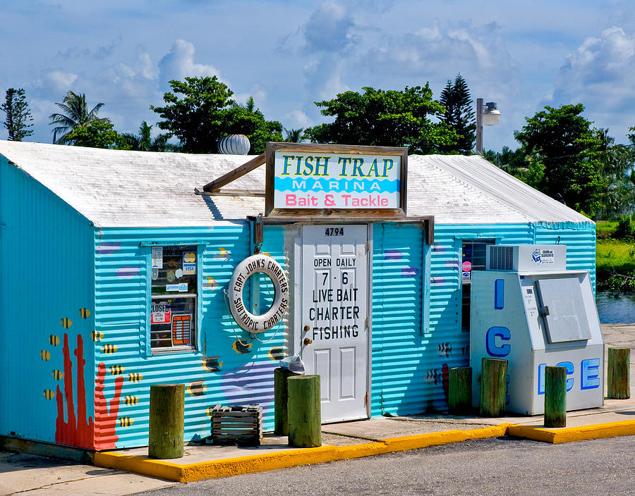 Fish Trap Marina in Bonita Springs Florida Photograph by Ginger Wakem