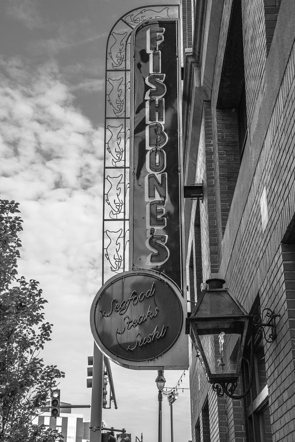 Fishbones in Black and White Photograph by John McGraw - Fine Art America