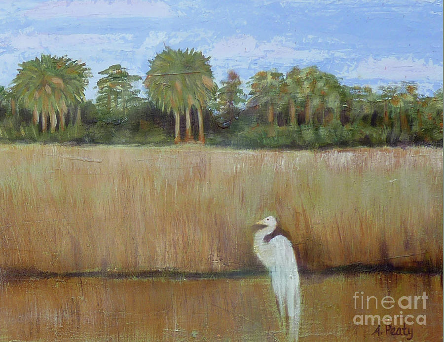 Fisher King 2 Painting by Audrey Peaty