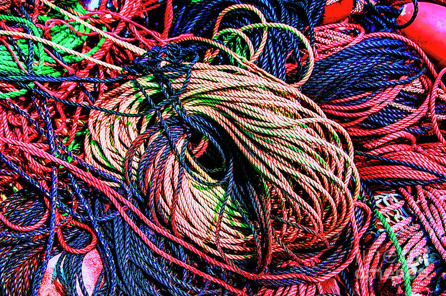 Fisher Ropes Photograph by Rick Bragan