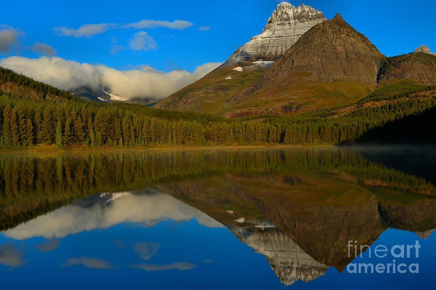 Fishercap Morning Reflections Photograph by Adam Jewell