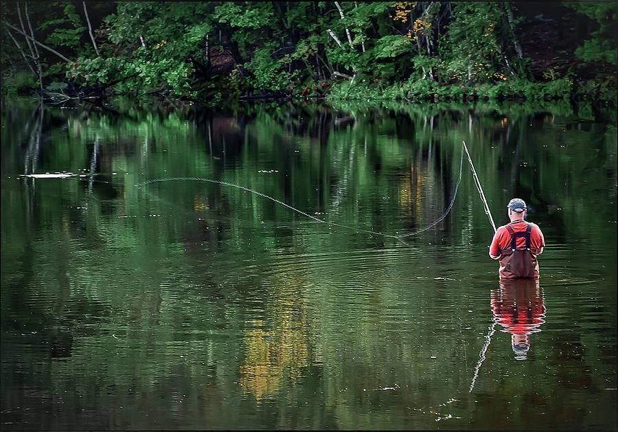 Fisherman Photograph by Rick Mosher