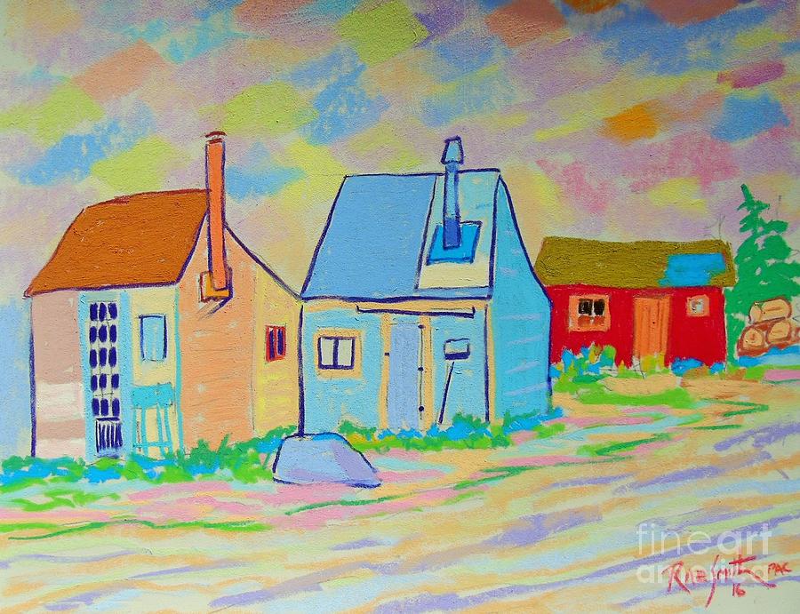 Fishermans Retreat  Pastel by Rae  Smith PAC