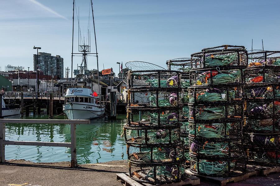 Fishermans Wharf Cab Boat Photograph by Paul Freidlund
