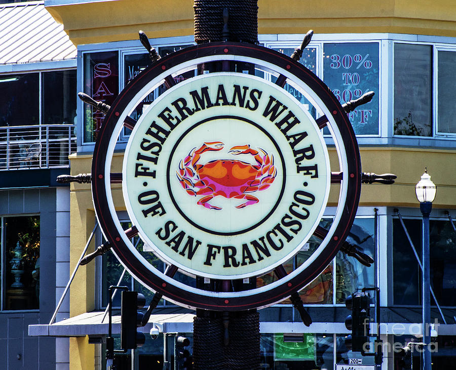 Fishermans Wharf Photograph by Judy Wolinsky