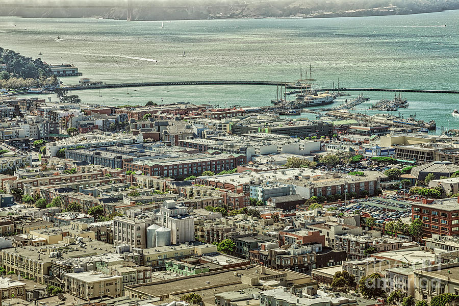 Fishermans Wharf panorama Photograph by Benny Marty Fishermans Wharf panorama Photograph by Benny Marty