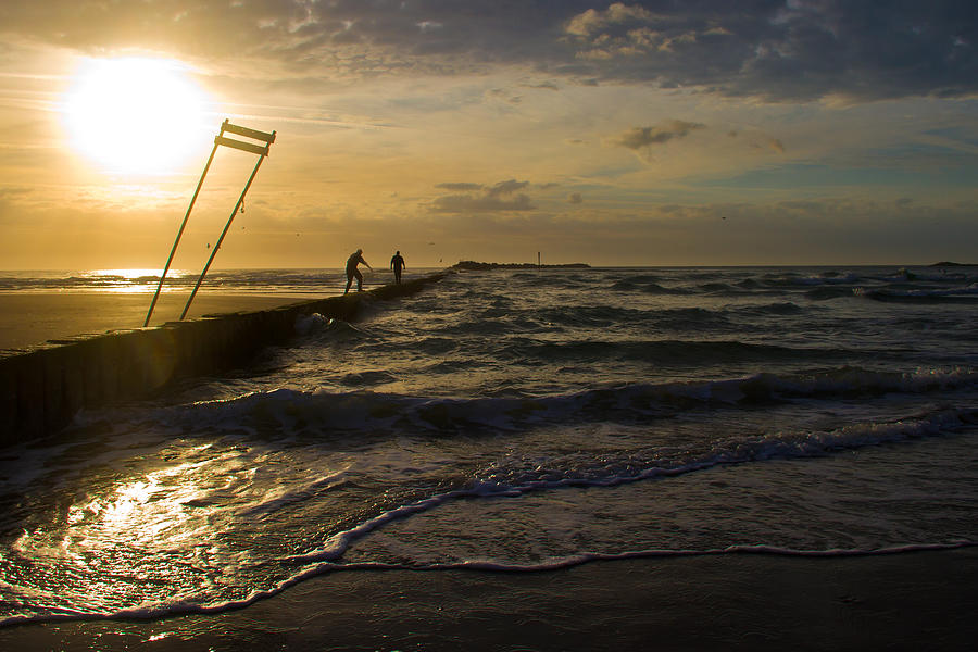 Fishermen at Dawn Photograph by Kevin Giannini