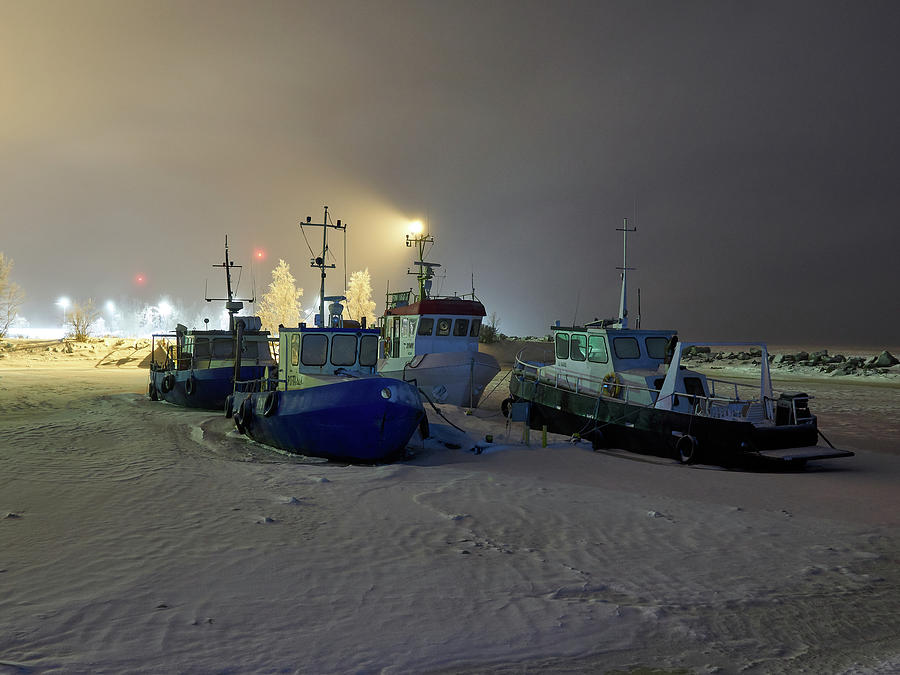 Fishermens boats Photograph by Jouko Lehto