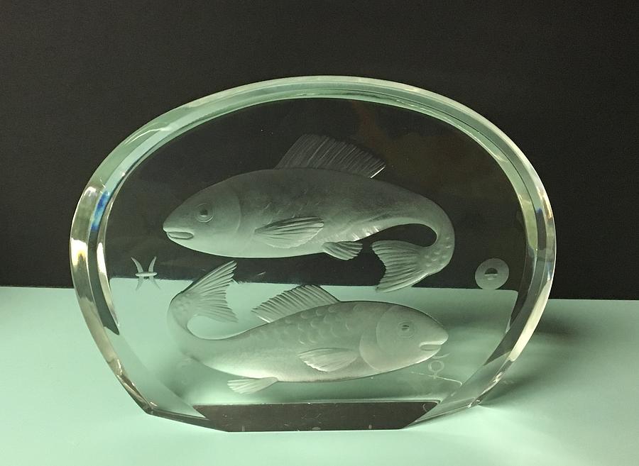 Fishes Glass Art by Ivan Chalupka