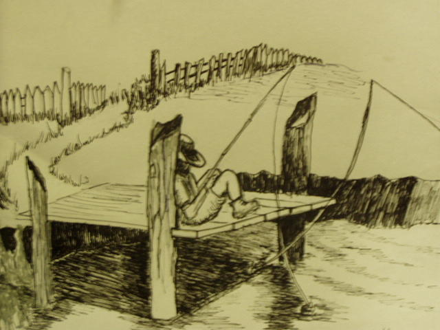 Fishin Fever Drawing by John Labbe | Fine Art America