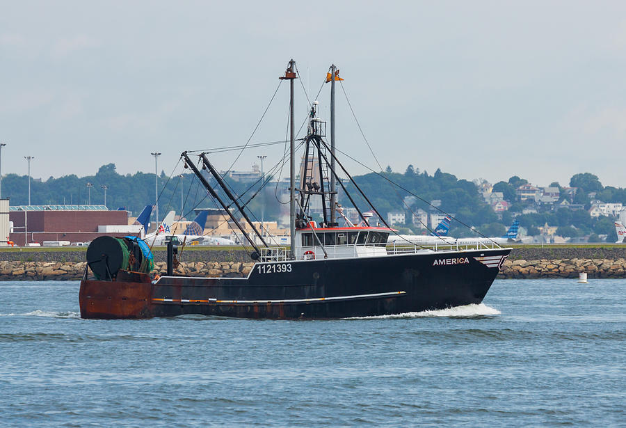 Fishing Boat America Photograph by Brian MacLean