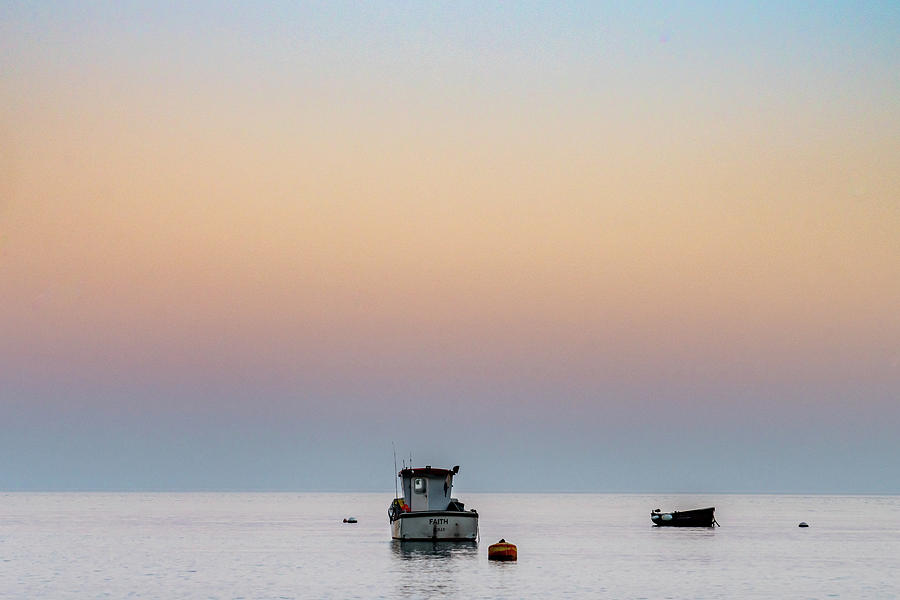 Fishing Boat at Dusk Photograph by Framing Places
