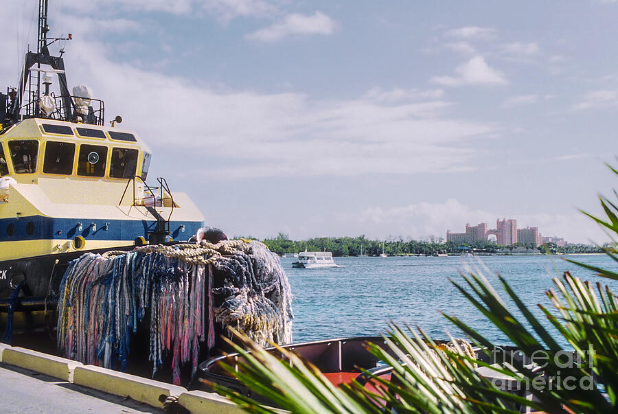 Nassau Fishing Boat Photograph by Bob Phillips