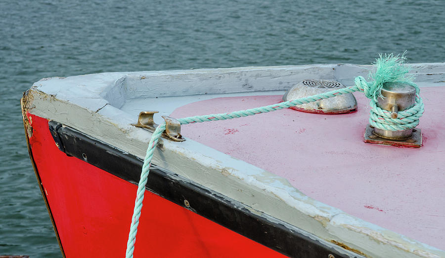 Fishing Boat Detail Photograph by Rob Huntley