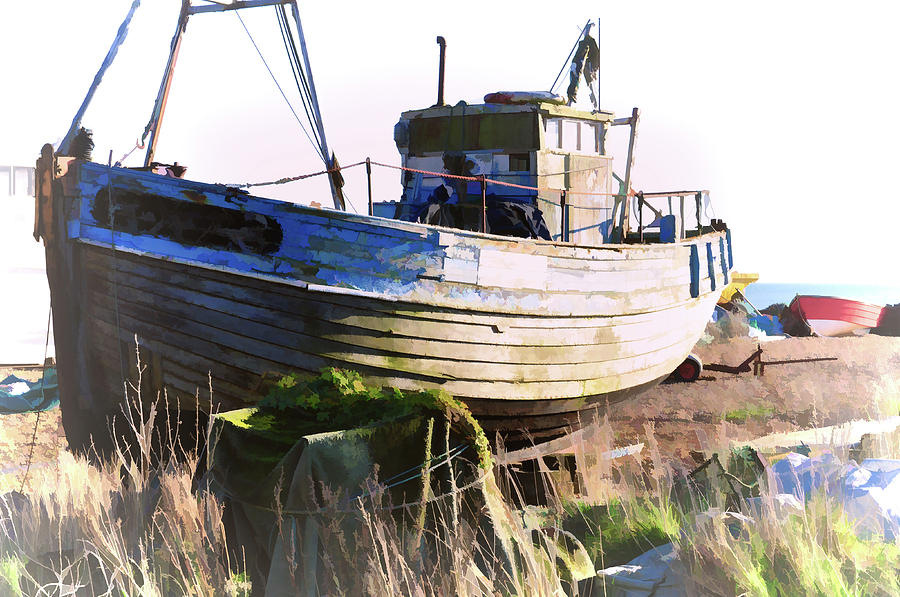 Fishing Boat Dungeness Photograph by Ian Broadmore - Pixels