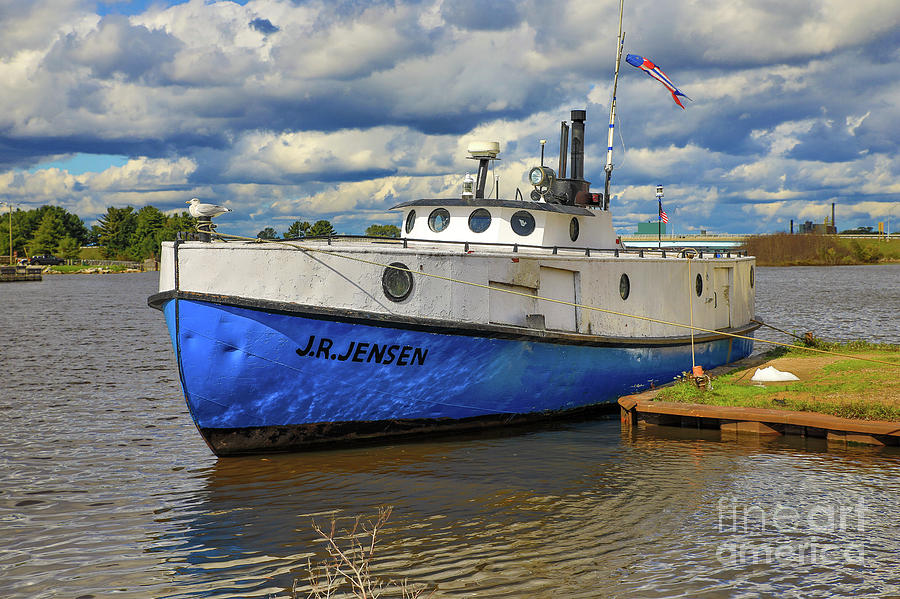 Fishing Boat J.R. Jensen Manistique Michigan -2130 Photograph by Norris Seward