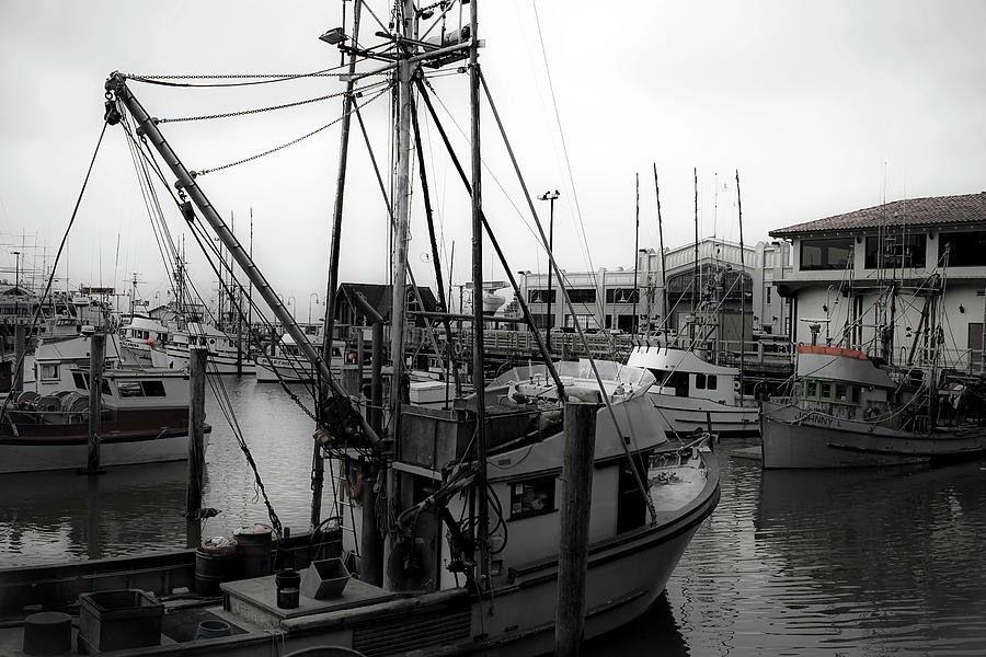 Fishing Boat SF Photograph by Lee Santa