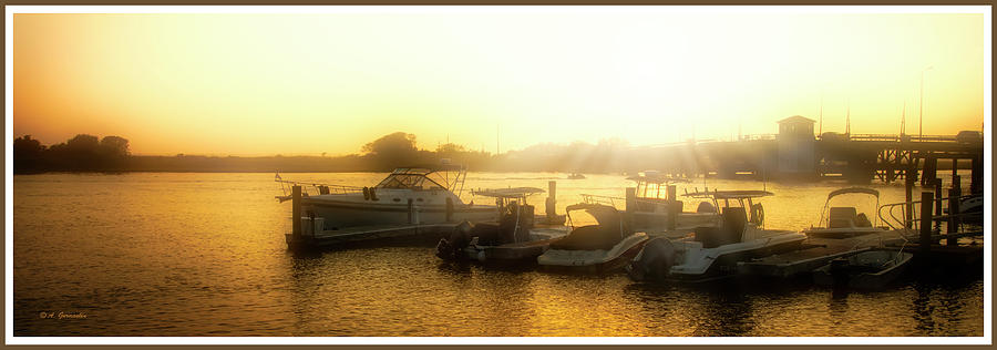 Fishing Boats at Sunset Photograph by A Macarthur Gurmankin