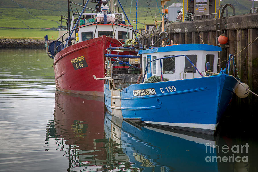 Fishing Boats Dingle Ireland Photograph by Brian Jannsen