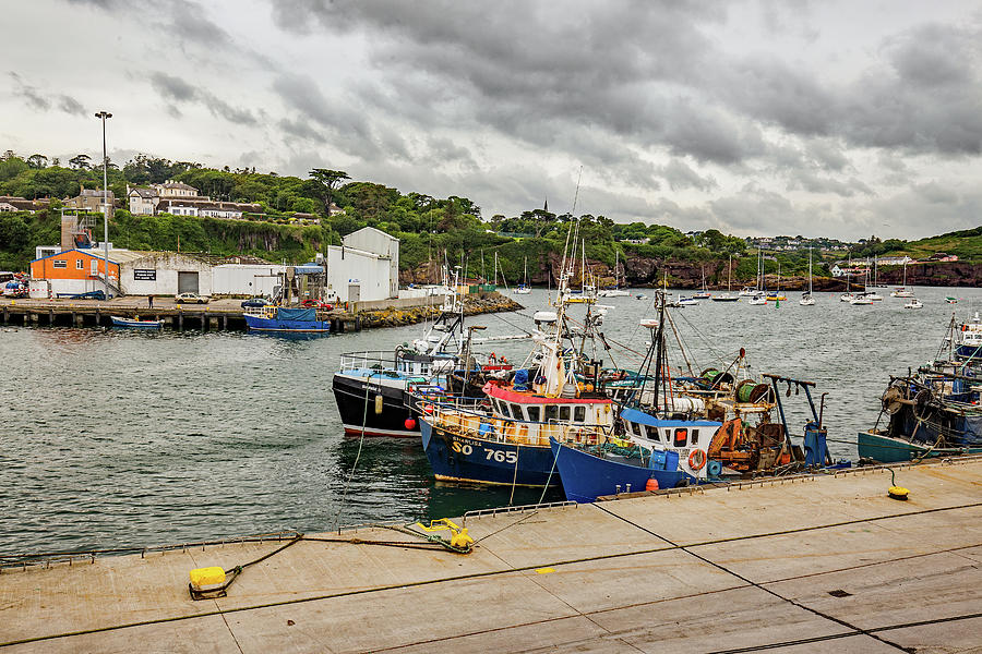 Fishing boats Photograph by Ed James