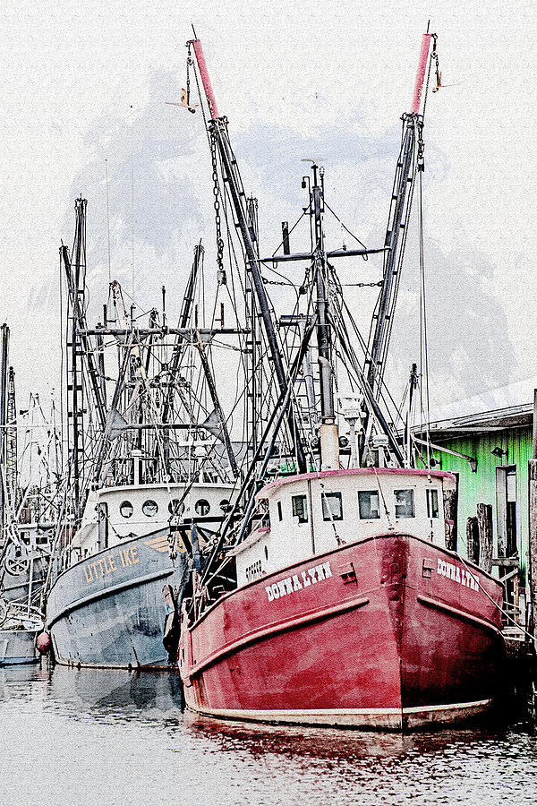Fishing Boats Photograph by Greg Waters