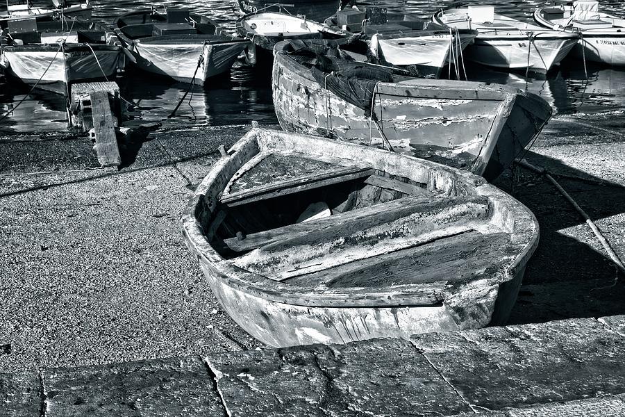 Fishing Boats Vintage and New Photograph by Allan Van Gasbeck