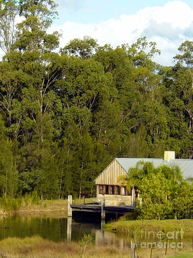 Fishing Cabin Photograph by Terry Burgess