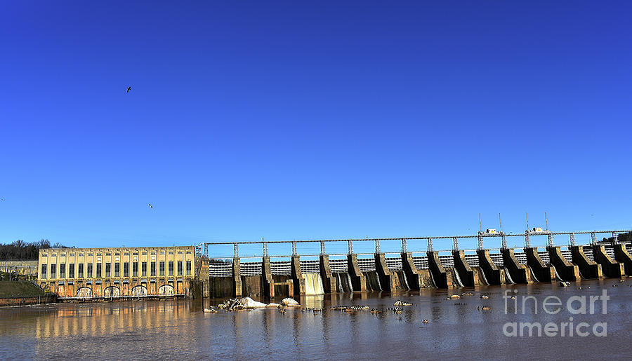 Fishing Creek Dam, Sc Photograph by Skip Willits