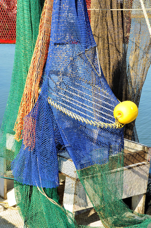 Fishing Nets Photograph by Jan Amiss Photography
