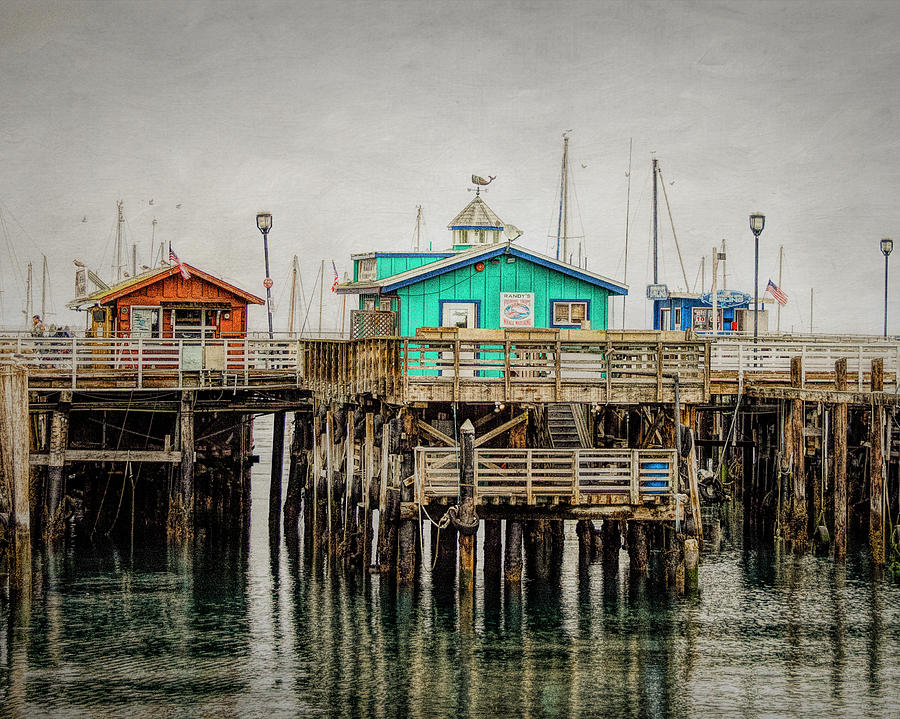 Fishing Pier Photograph by Joan Baker