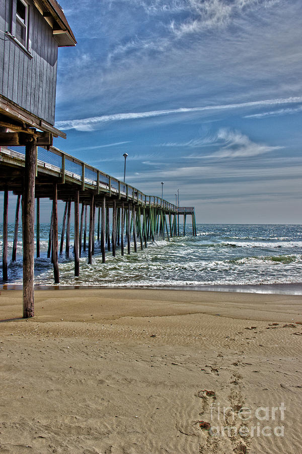 Nature Photograph - Fishing Pier MD by Tom Gari Gallery-Three-Photography