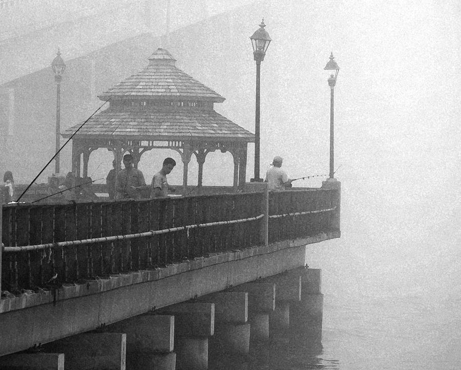 Fishing Pier Photograph by Paul Ross