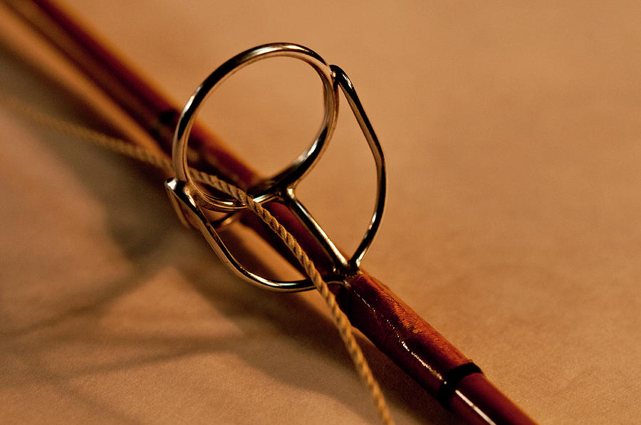 Fishing Pole Ring Photograph by Wilma  Birdwell
