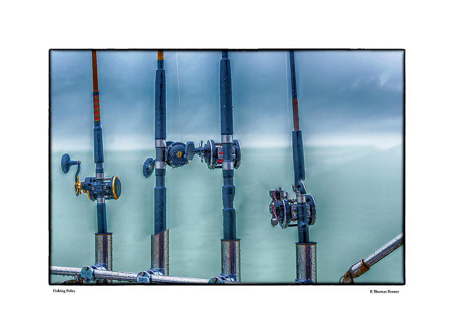 Fishing Poles Photograph by R Thomas Berner