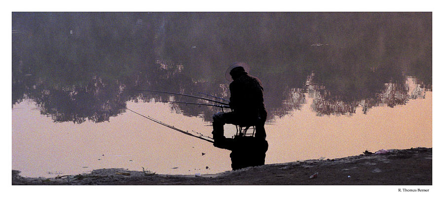 Fishing Photograph by R Thomas Berner