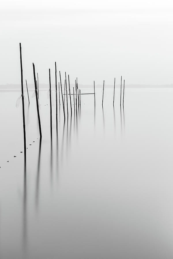 Minimalism Photograph - Fishing Trap by Holger Nimtz Minimalism Photograph - Fishing Trap by Holger Nimtz