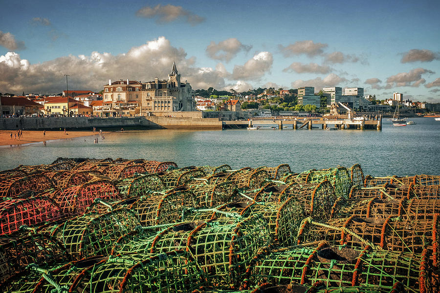 Fishing Traps in Cascais Photograph by Carlos Caetano