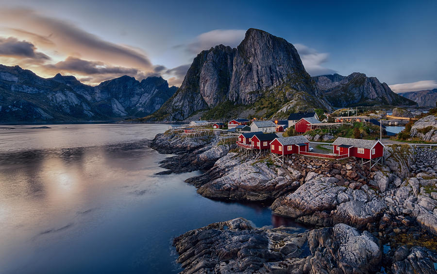 Fishing village in Norway Photograph by Kateryna Baiduzha - Fine Art ...