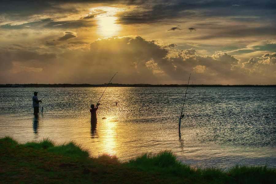 Fishing with Dad Photograph by Nikolyn McDonald
