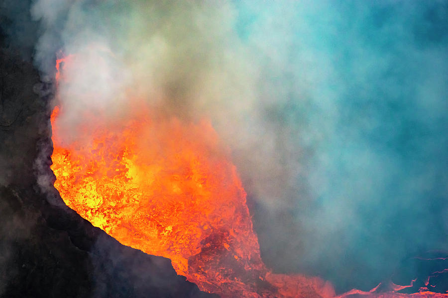 Fissure 8 Magma Photograph by Christopher Johnson