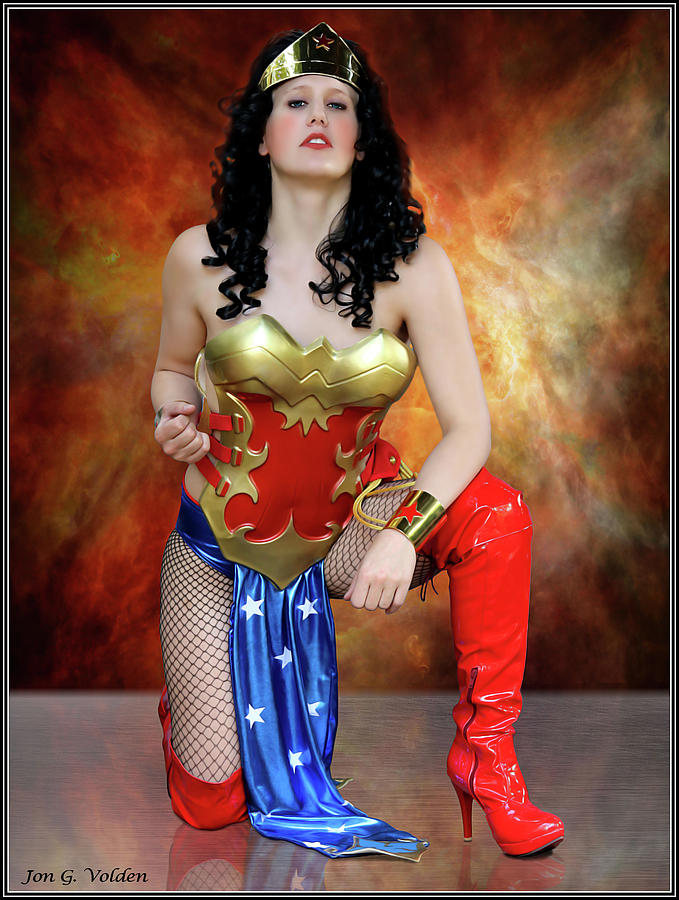 Fist Of A Wonder Woman Photograph by Jon Volden