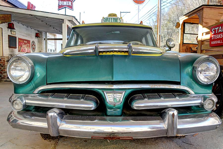 Fifty six dodge vintage antique car fifties Photograph by Jane Linders