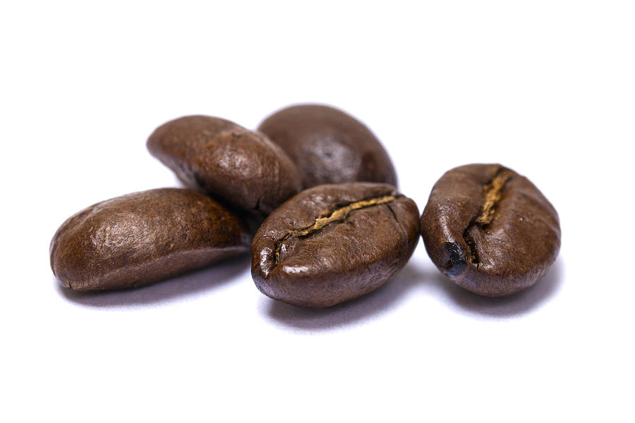 Glass Jar of Coffee Beans Photograph by Donald Erickson - Fine Art