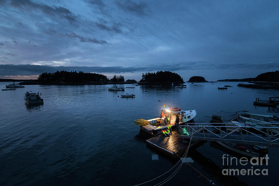 Five Islands Blue Hour Photograph by Benjamin Williamson