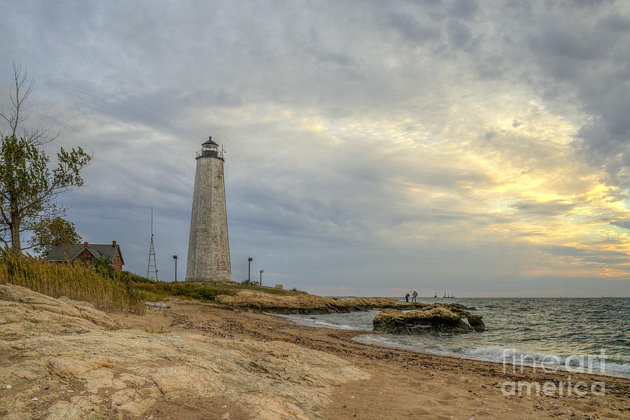 New Haven Photograph - Five Mile Point by Scott Wood
