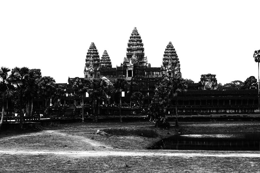 Five Towers of Angkor Photograph by Georgia Clare