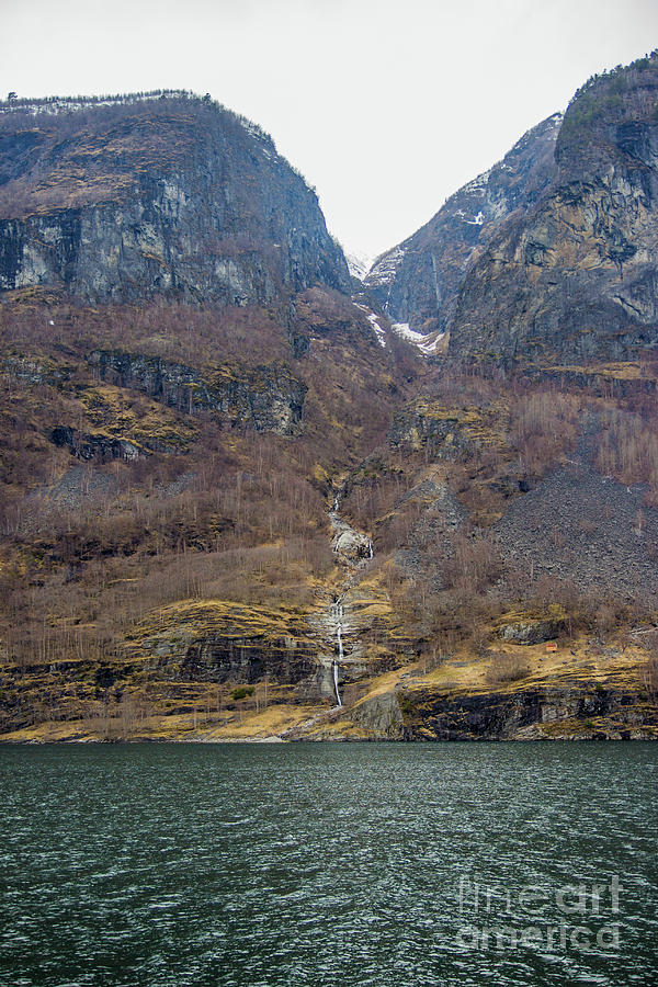 Fjord Waterfall Photograph by Suzanne Luft