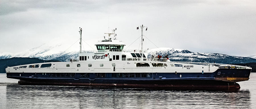 Fjord1 Ferry Ship Molde Norway Photograph by Adam Rainoff